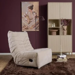 Fien Relaxfauteuil Beige