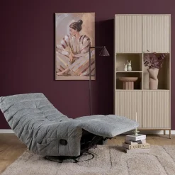 Fien Relaxfauteuil Grijs