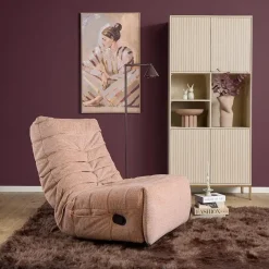 Fien Relaxfauteuil Roze