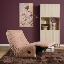 Fien Relaxfauteuil Roze