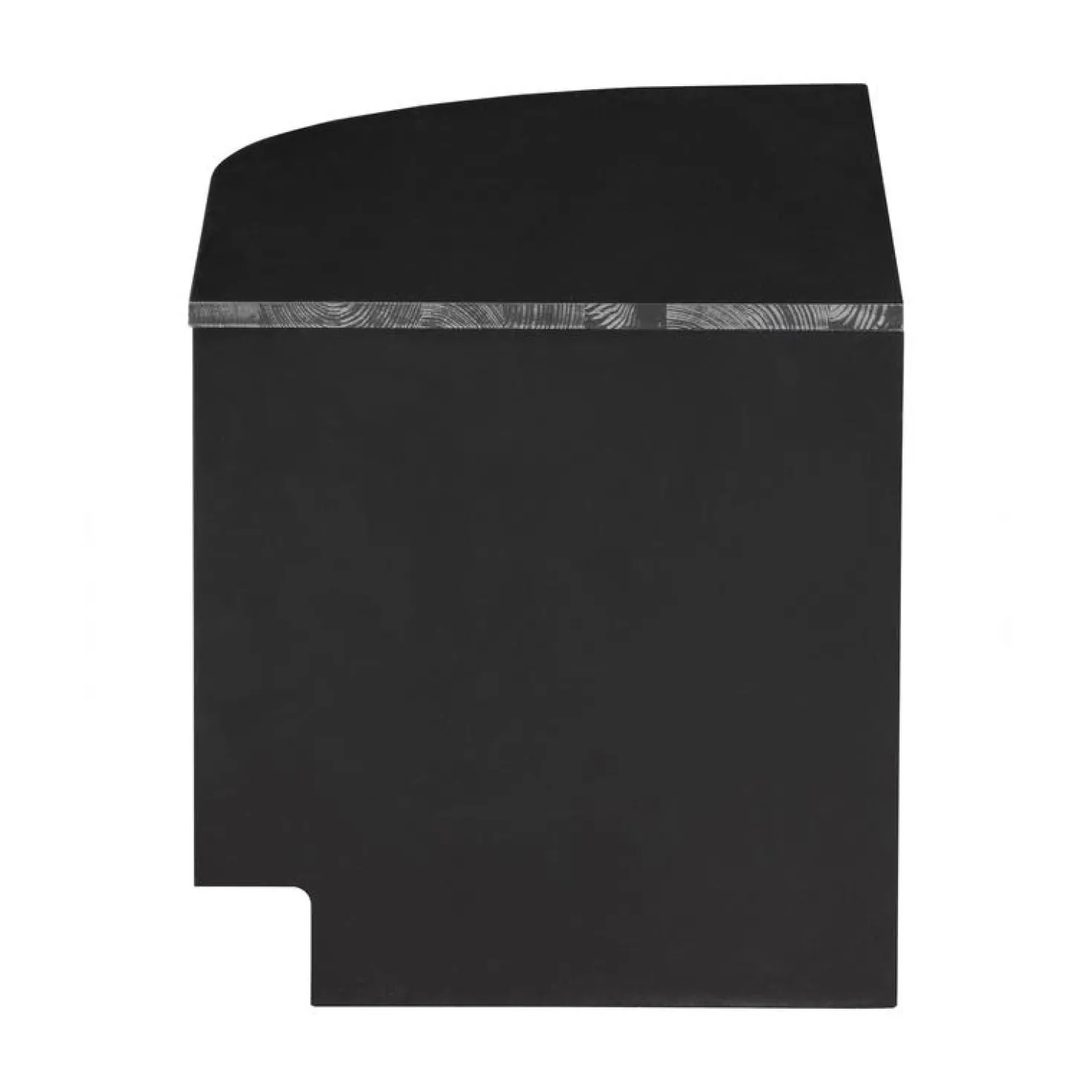 Finca Tv meubel rond links grenen zwart 78cm