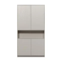 Finca Wandkast grenen grijs 110cm