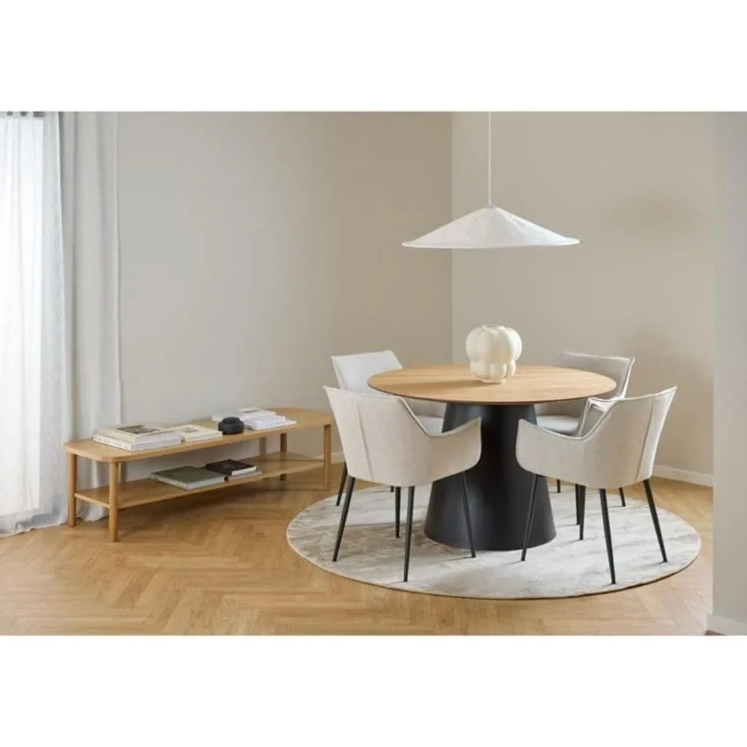 Fjella Salontafel Naturel Eikenhout 150cm