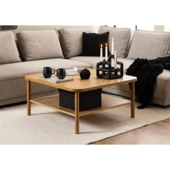 Fjella Salontafel Naturel Eikenhout 90cm