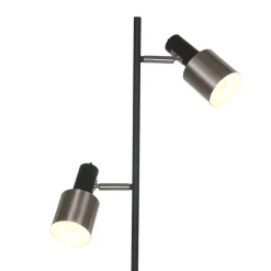Fjorgard vloerlamp 2-lichts zwart