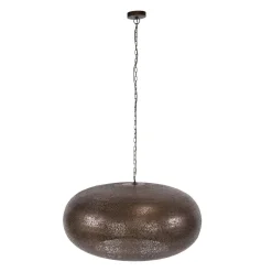 Florida 1-lichts Hanglamp XL koper 90cm
