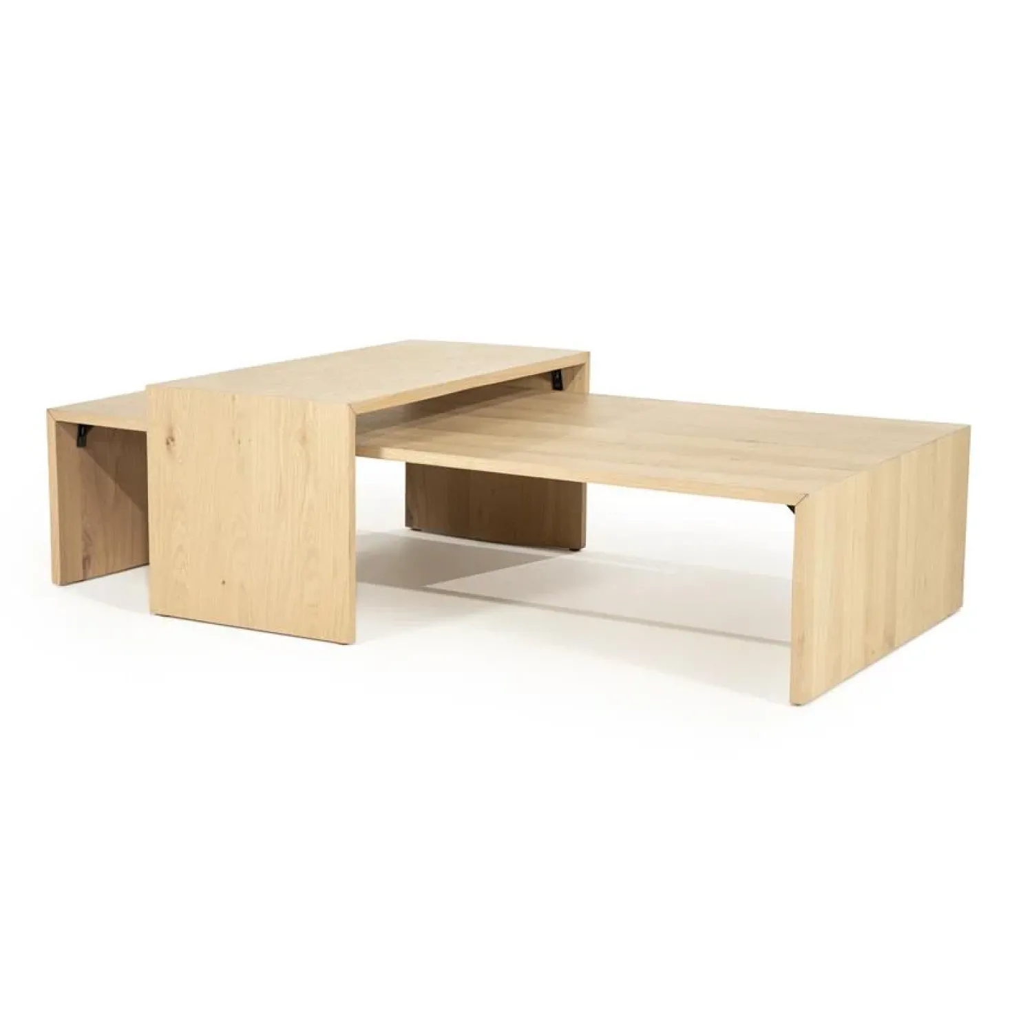 Flo Salontafel set van 2 Naturel