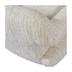 Folke Fauteuil chenille naturel melange
