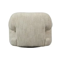 Folke Fauteuil chenille naturel melange