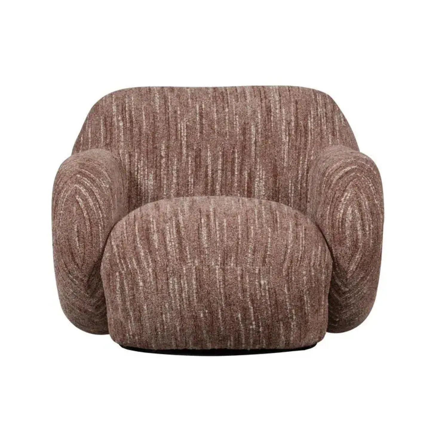 Folke Fauteuil chenille oudroze melange