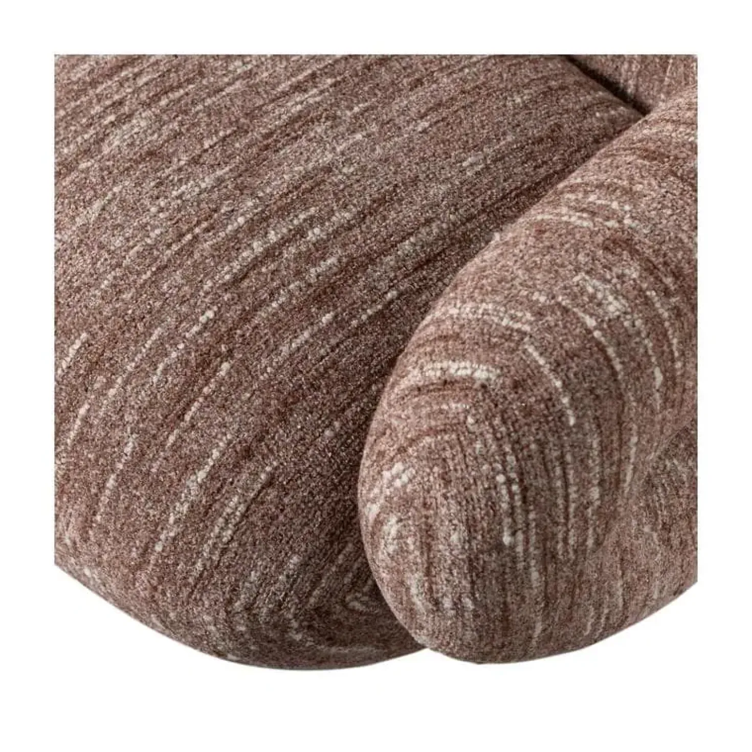 Folke Fauteuil chenille oudroze melange