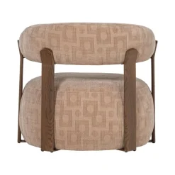 Foon Fauteuil Structuurstof Zand