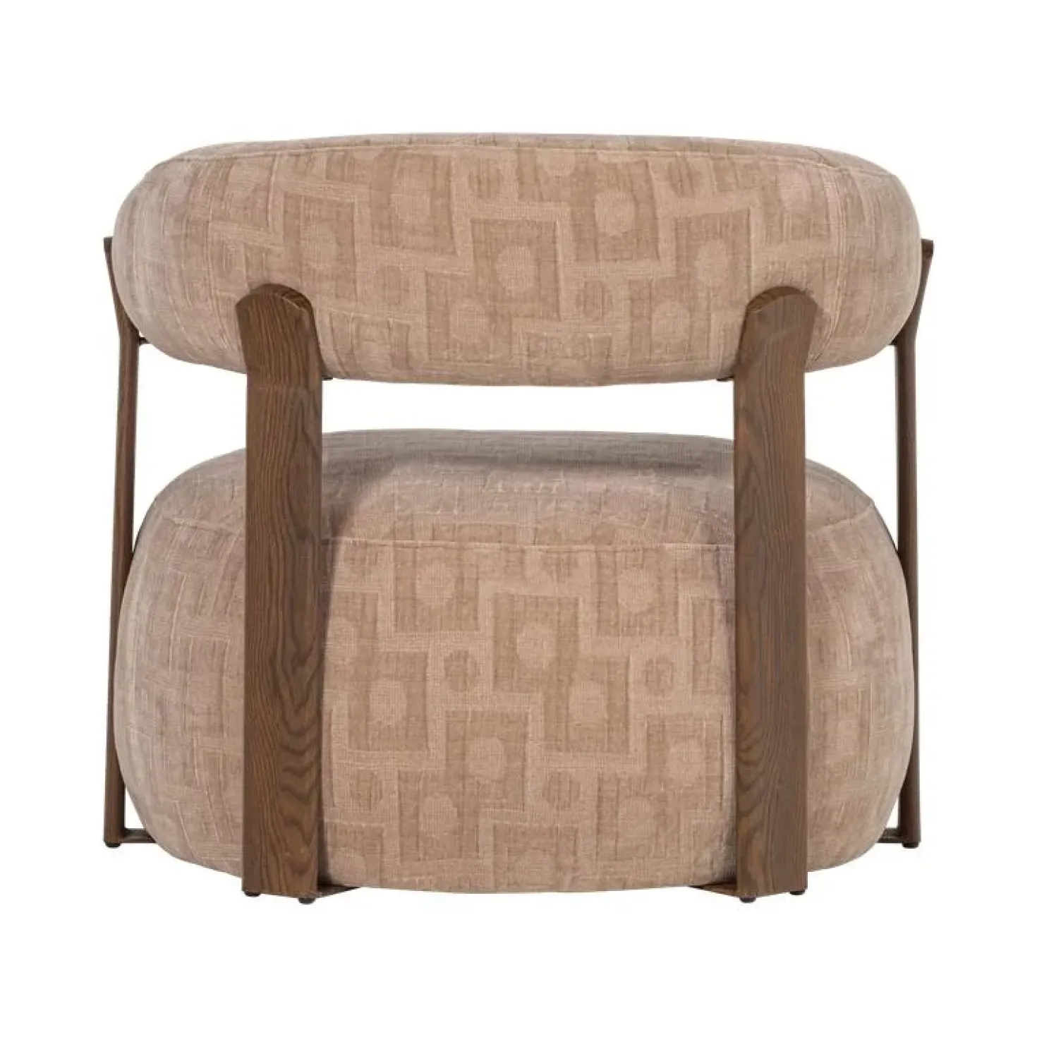 Foon Fauteuil Structuurstof Zand
