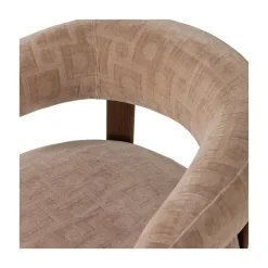 Foon Fauteuil Structuurstof Zand
