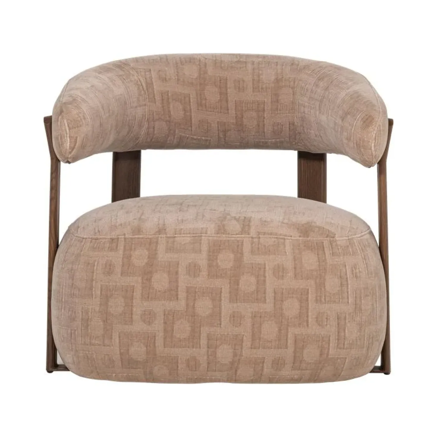 Foon Fauteuil Structuurstof Zand