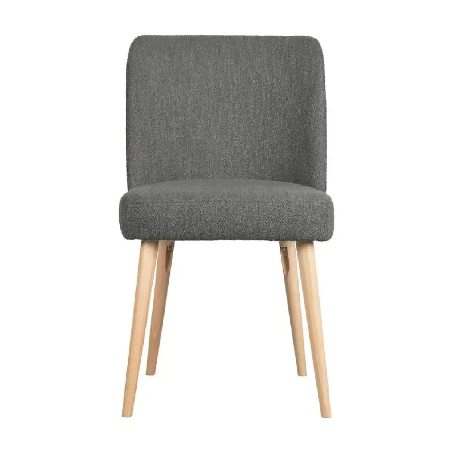 Force Eetkamerstoel boucle staalgrijs