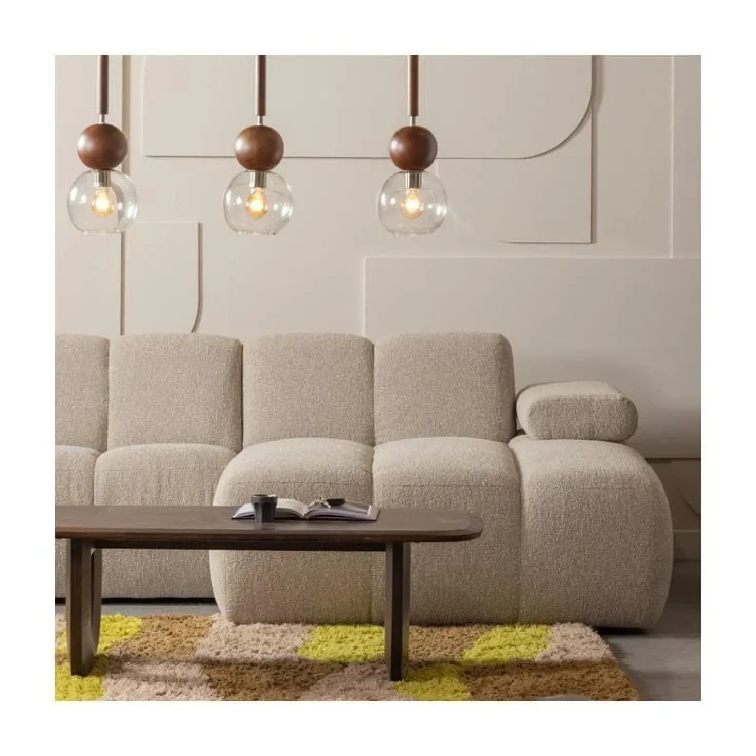 Frequent Salontafel mango walnoot 120cm