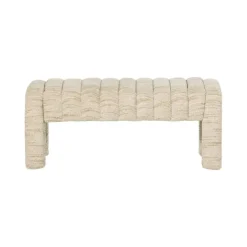 Frex Bankje Bouclé Naturel 110cm
