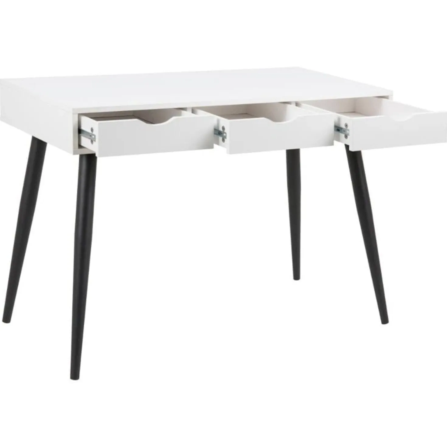 Freya Bureau Wit met zwarte poten 110cm