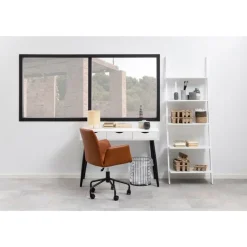 Freya Bureau Wit met zwarte poten 110cm