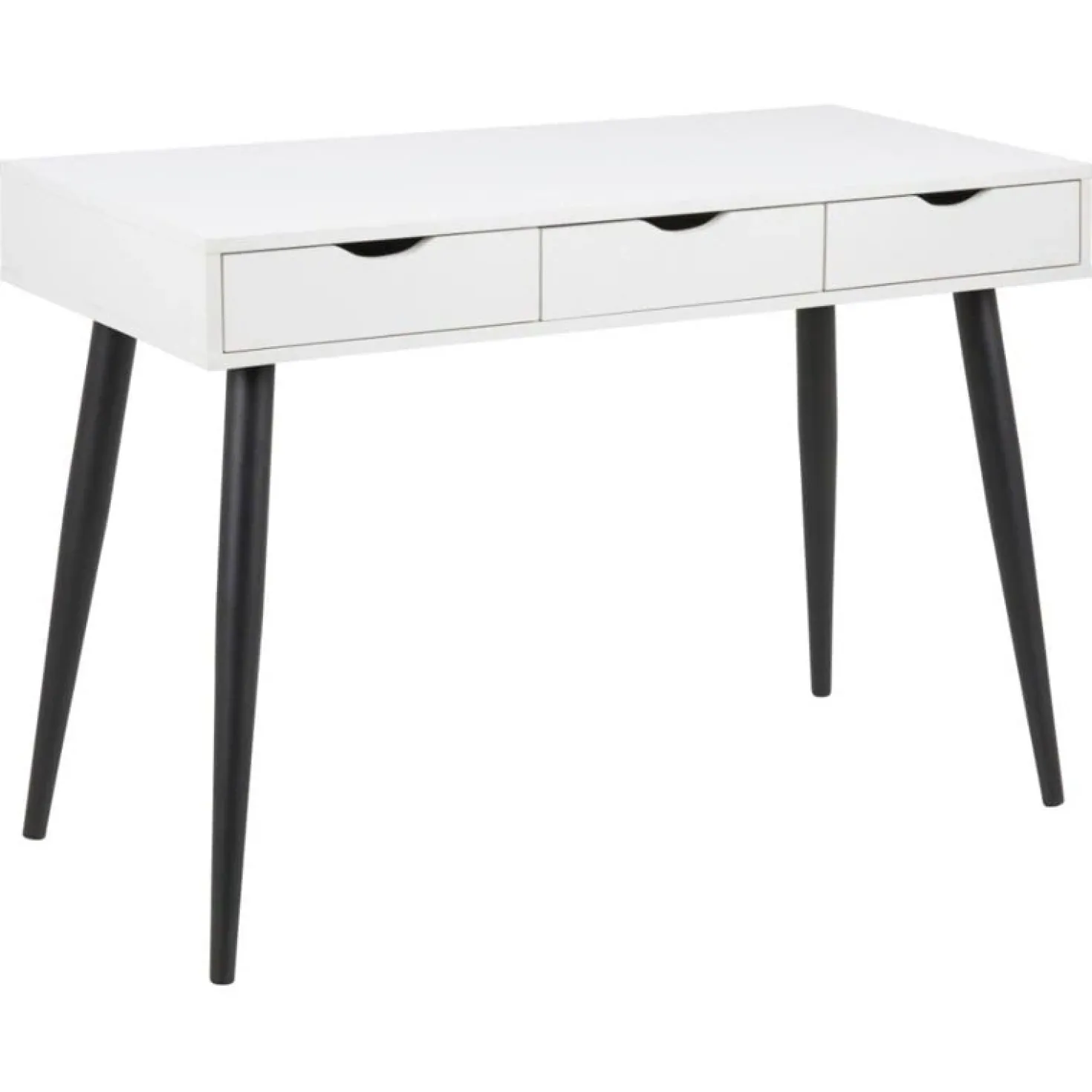 Freya Bureau Wit met zwarte poten 110cm