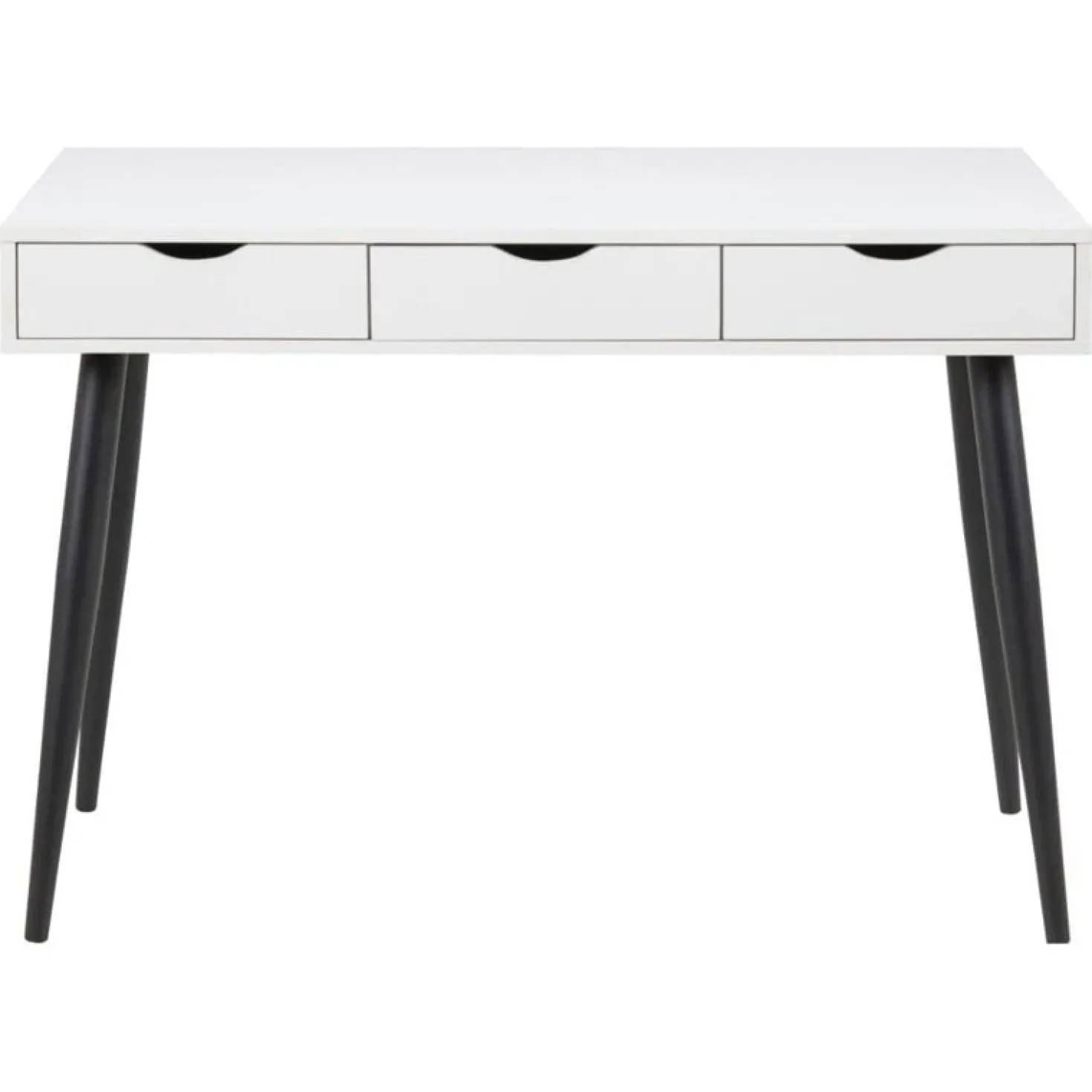 Freya Bureau Wit met zwarte poten 110cm
