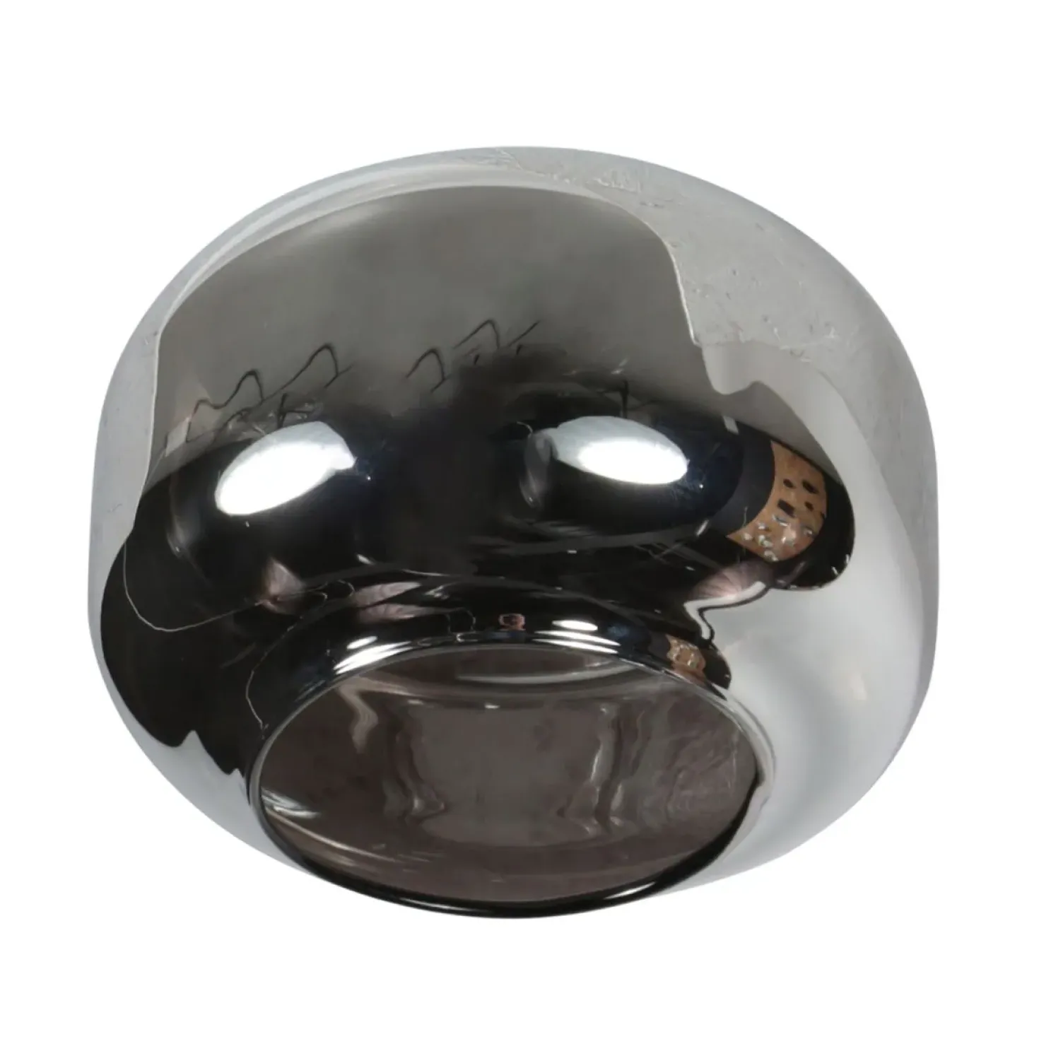 Gabriella 2-lichts Plafondlamp Smoke Glas