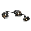 Gabriella 3-lichts Plafondlamp Smoke Glas