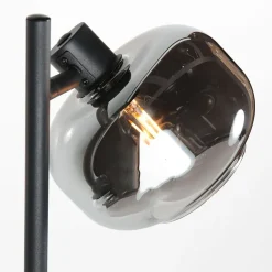 Gabriella 2-lichts Vloerlamp Smoke Glas