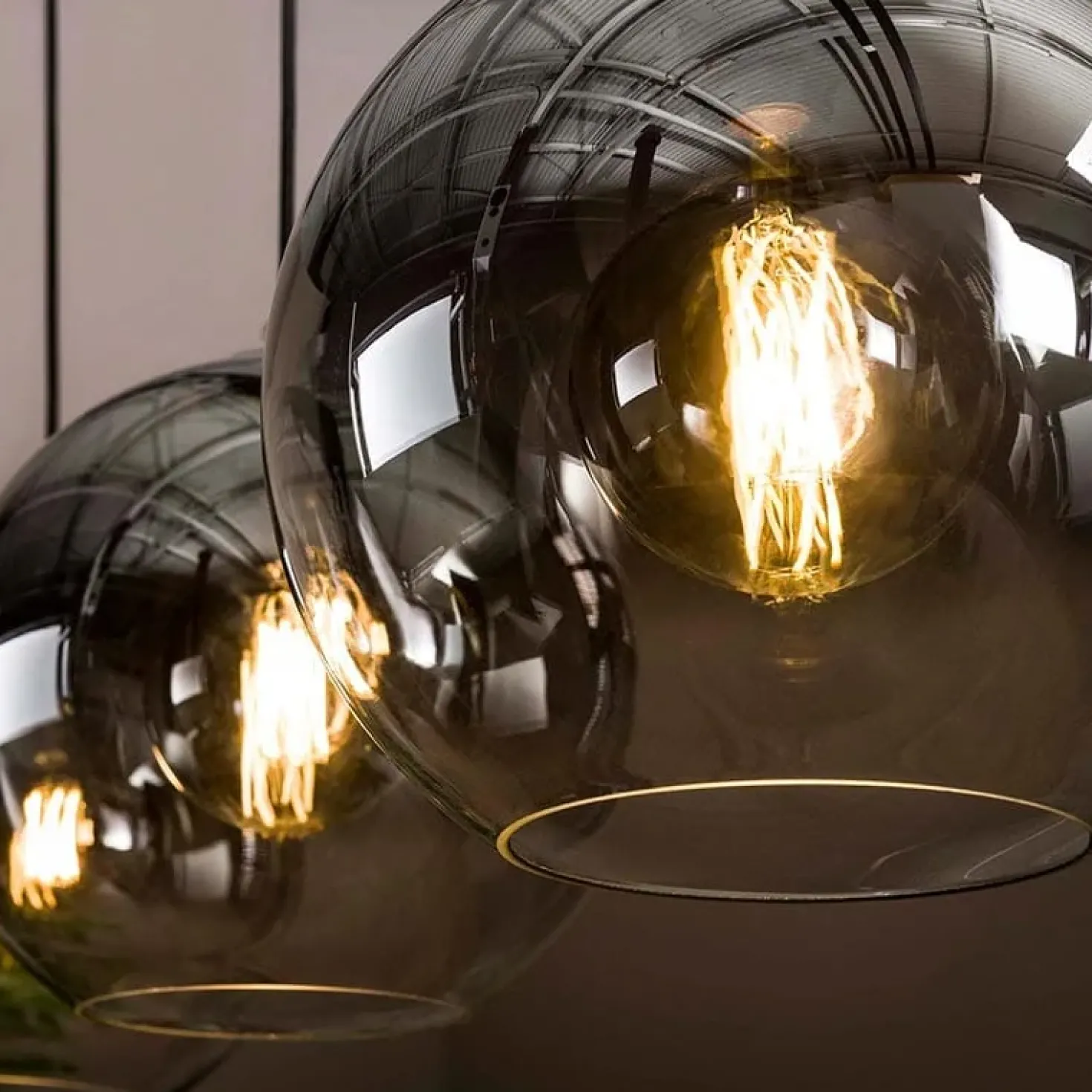 Galsa 3-lichts hanglamp industrieel