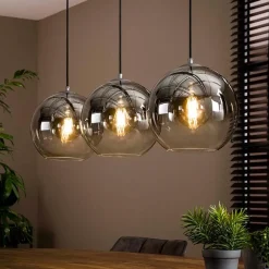 Galsa 3-lichts hanglamp industrieel