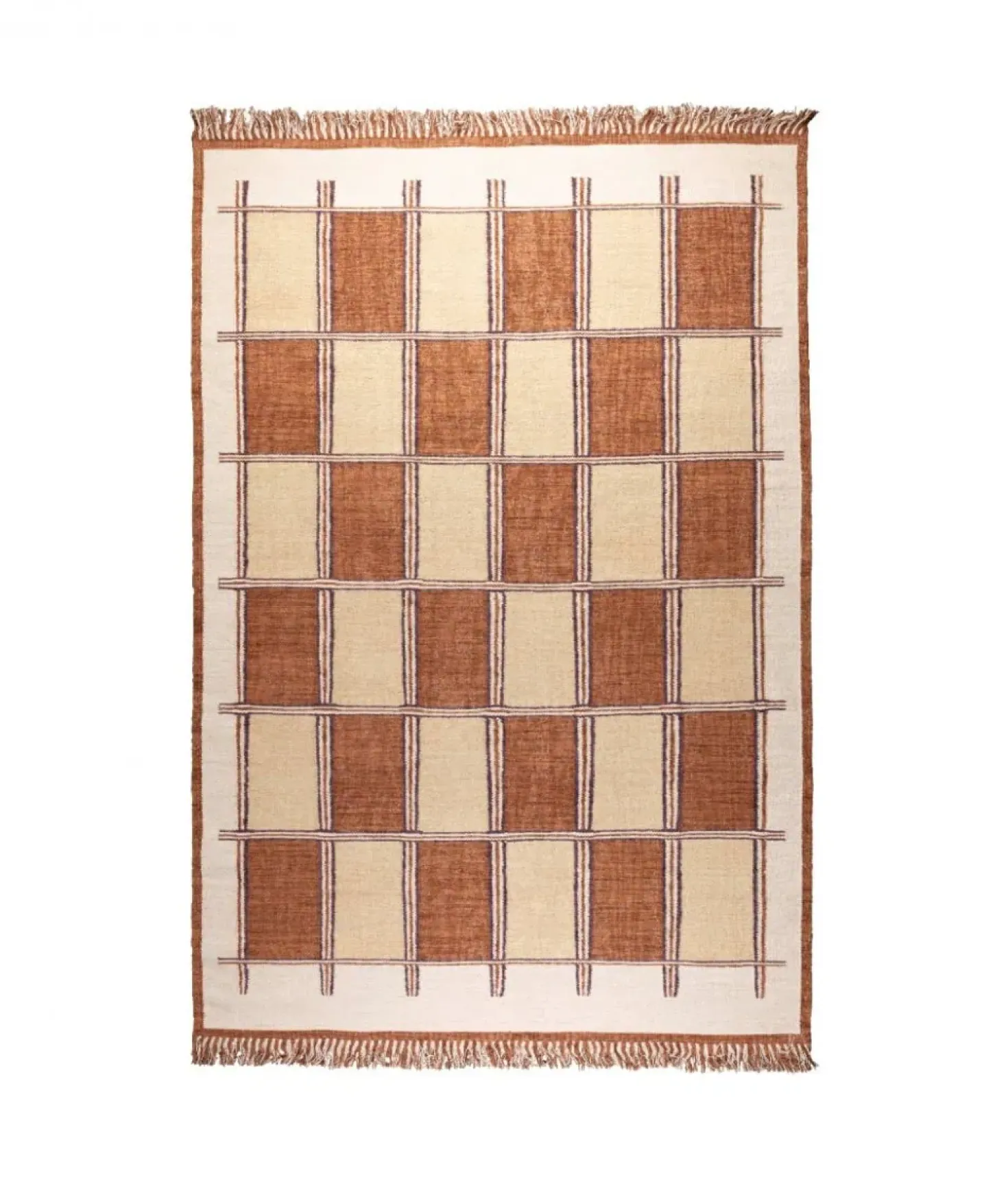 Gambit Vloerkleed Terracotta 160x230cm