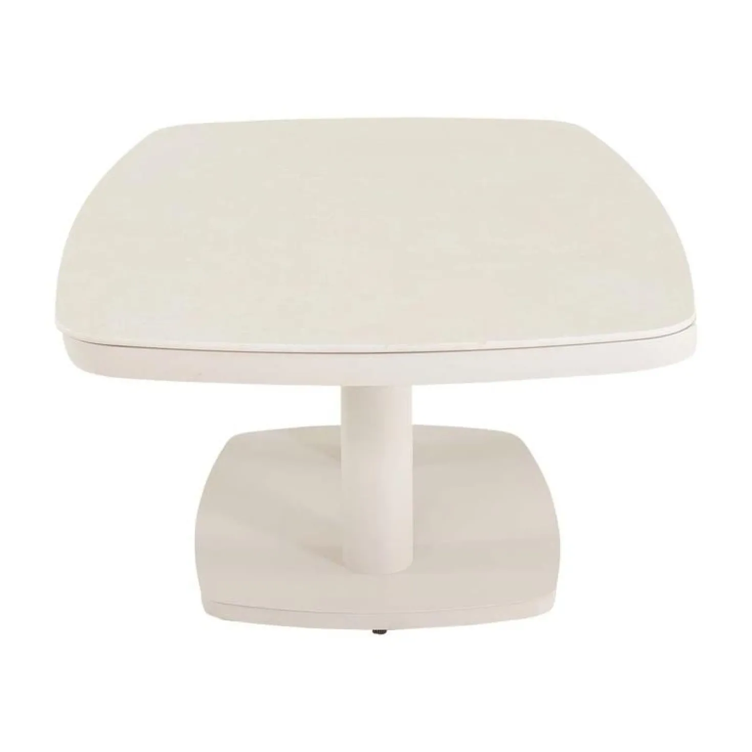 Geneva Loungetafel verstelbaar Deens ovaal beige 135cm