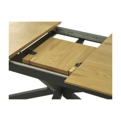 Gerard uitschuifbare eettafel naturel 160-200cm