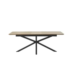 Gerard uitschuifbare eettafel naturel 160-200cm