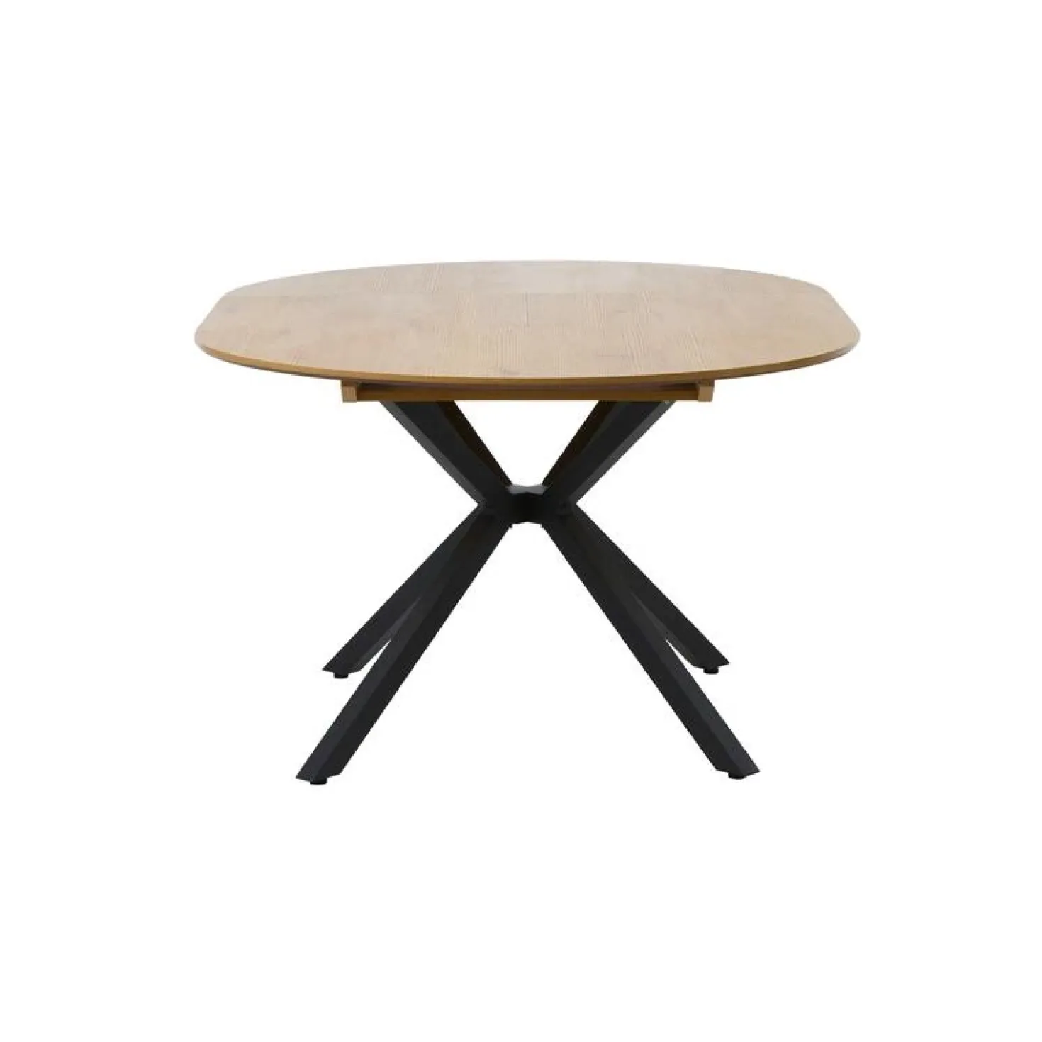 Gerard uitschuifbare ronde eettafel naturel 120-170cm