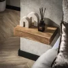 Gina Zwevend Nachtkastje set van 2 acaciahout 40cm