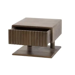 Giorgia Zwevend Nachtkastje 1 plank Acaciahout Bruin 35cm