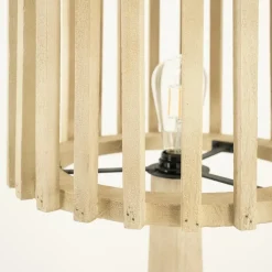 Givo 1-lichts Vloerlamp Naturel