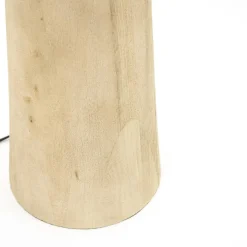 Givo 1-lichts Vloerlamp Naturel