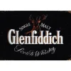 Glenfiddich - metalen bord
