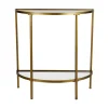 Goddess Sidetable antique brass 76cm