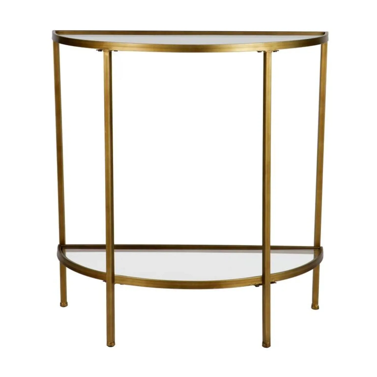 Goddess Sidetable antique brass 76cm