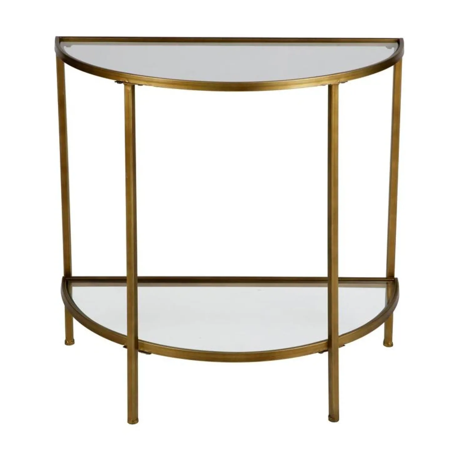 Goddess Sidetable antique brass 76cm