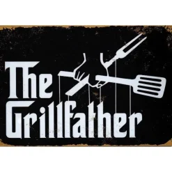 Grill Father - metalen bord