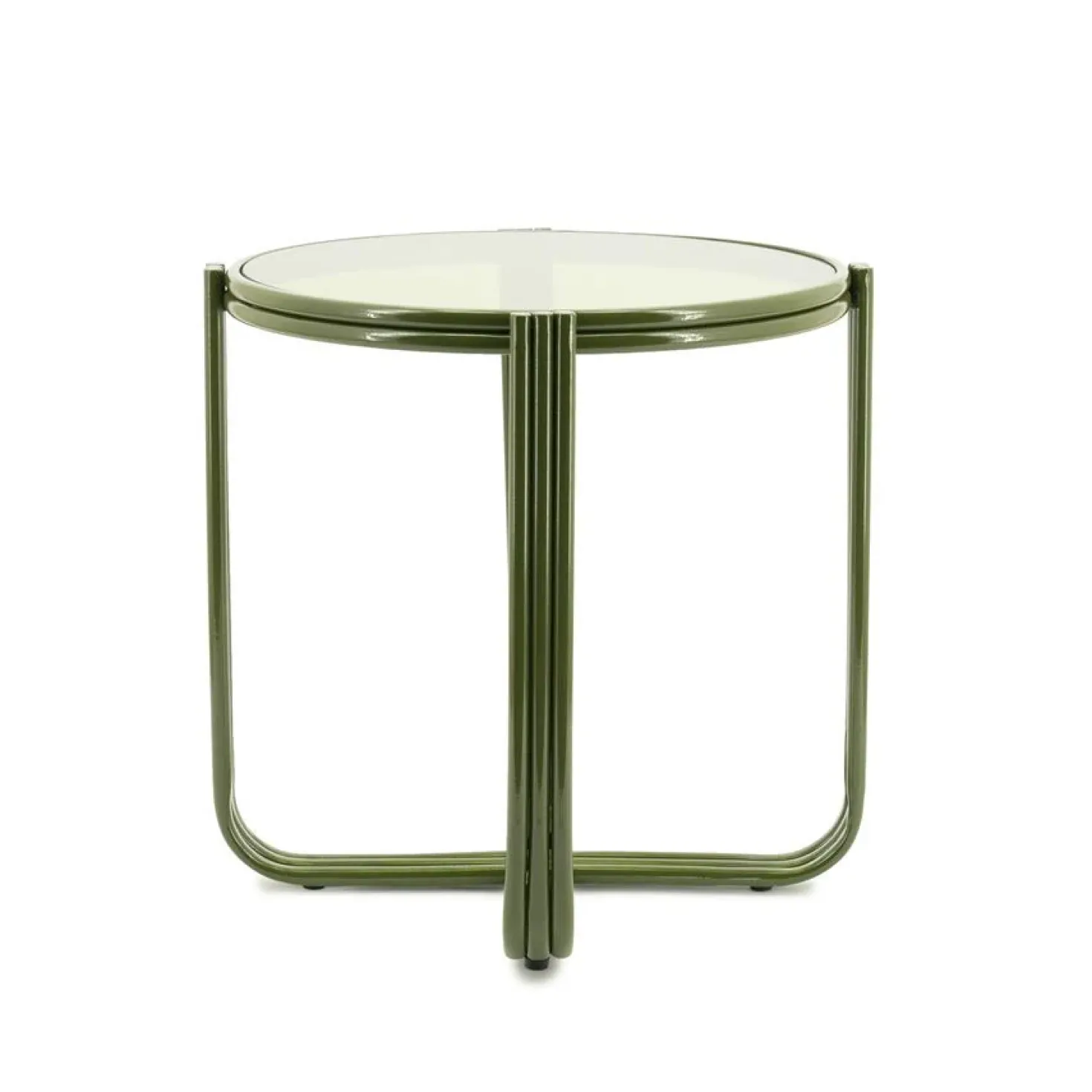 Groovy Bijzettafel rond Groen 42cm