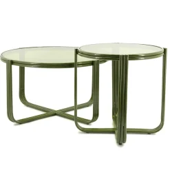 Groovy Bijzettafel rond Groen 42cm