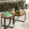 Groovy Salontafel rond Bruin 63cm