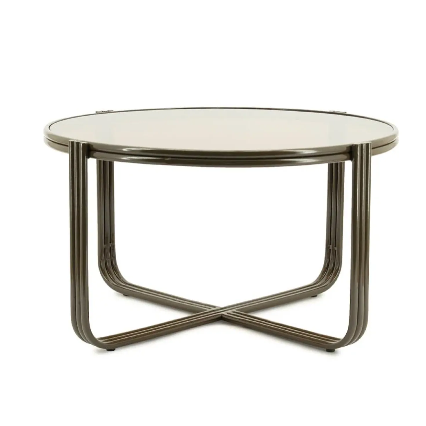 Groovy Salontafel rond Bruin 63cm