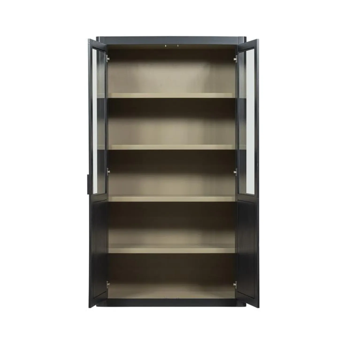 Gunnar Buffetkast grenen matzwart 120 cm